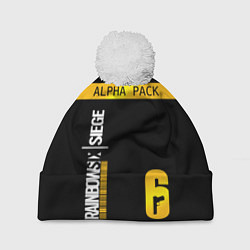 Шапка с помпоном Rainbow Six Siege: Alpha Pack, цвет: 3D-белый