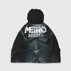 Шапка с помпоном Metro Exodus, цвет: 3D-черный