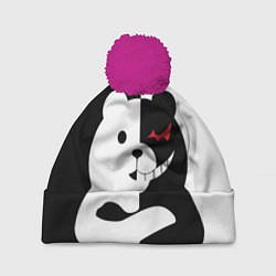 Шапка с помпоном Monokuma Drae, цвет: 3D-малиновый