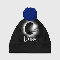 Шапка с помпоном Louna, цвет: 3D-тёмно-синий