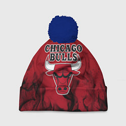 Шапка c помпоном CHICAGO BULLS