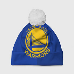 Шапка с помпоном GOLDEN STATE WARRIORS, цвет: 3D-белый