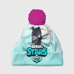 Шапка c помпоном BRAWL STARS CROW