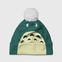 Шапка с помпоном Totoro, цвет: 3D-белый