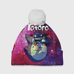 Шапка с помпоном Totoro, цвет: 3D-белый