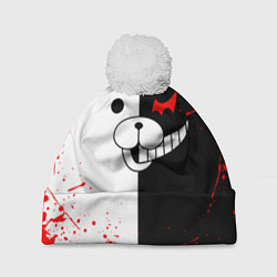 Шапка c помпоном MONOKUMA