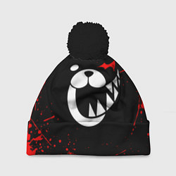 Шапка c помпоном MONOKUMA