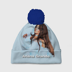 Шапка с помпоном Ariana Grande Ариана Гранде, цвет: 3D-тёмно-синий