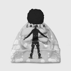 Шапка с помпоном EMINEM, цвет: 3D-черный