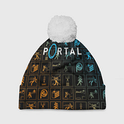 Шапка c помпоном PORTAL