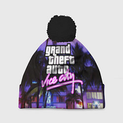 Шапка c помпоном Grand Theft Auto Vice City