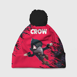 Шапка c помпоном BRAWL STARS CROW