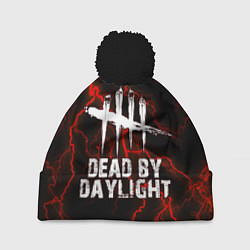 Шапка с помпоном Dead by Daylight, цвет: 3D-черный