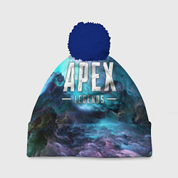Шапка с помпоном APEX LEGENDS, цвет: 3D-тёмно-синий