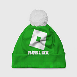 Шапка с помпоном Roblox, цвет: 3D-белый