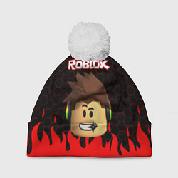 Шапка c помпоном ROBLOX