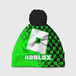 Шапка с помпоном Roblox, цвет: 3D-черный