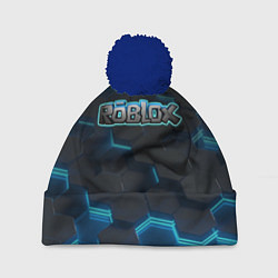 Шапка с помпоном Roblox Neon Hex, цвет: 3D-тёмно-синий