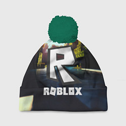 Шапка с помпоном ROBLOX, цвет: 3D-зеленый