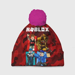 Шапка c помпоном ROBLOX