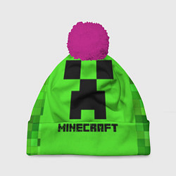 Шапка c помпоном MINECRAFT