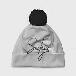 Шапка c помпоном BTS Kim SeokJin