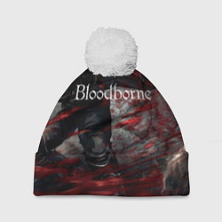 Шапка с помпоном Bloodborne, цвет: 3D-белый