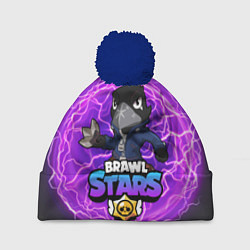 Шапка c помпоном Brawl Stars CROW