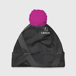 Шапка c помпоном LEXUS