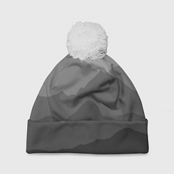 Шапка c помпоном Горы
