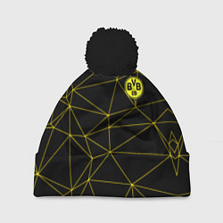 Шапка с помпоном BORUSSIA, цвет: 3D-черный