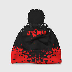 Шапка с помпоном Left 4 Dead, цвет: 3D-черный