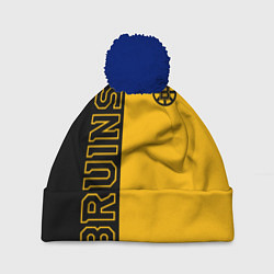 Шапка с помпоном NHL BOSTON BRUINS, цвет: 3D-тёмно-синий