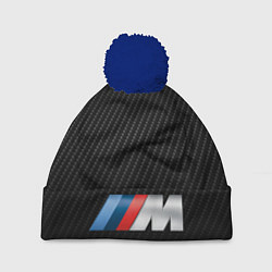 Шапка с помпоном BMW M SPORT АВТОСПОРТ, цвет: 3D-тёмно-синий
