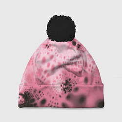 Шапка с помпоном Коллекция Journey Розовый 588-4-pink, цвет: 3D-черный