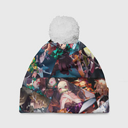 Шапка c помпоном Kimetsu no aiba Все персонажи