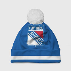 Шапка с помпоном New York Rangers Панарин, цвет: 3D-белый