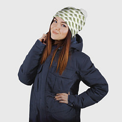 Шапка с помпоном Рыбацкое дело, цвет: 3D-белый — фото 2