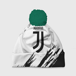 Шапка с помпоном Juventus краски, цвет: 3D-зеленый