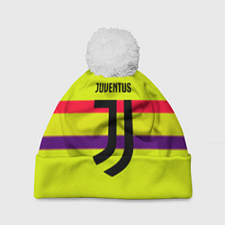 Шапка с помпоном Juventus sport line, цвет: 3D-белый