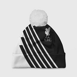 Шапка с помпоном Liverpool sport fc geometry, цвет: 3D-белый