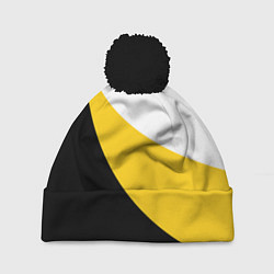 Шапка c помпоном Сокрушу пред ним врагов его большой герб