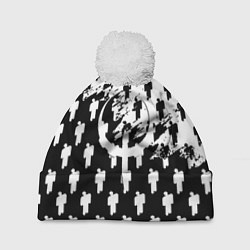 Шапка c помпоном Quake pattern men