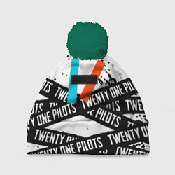 Шапка c помпоном Twenty one pilots rock