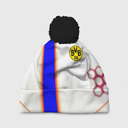 Шапка c помпоном Borussia geometry sport