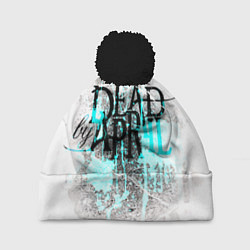Шапка с помпоном Dead by april краски, цвет: 3D-черный