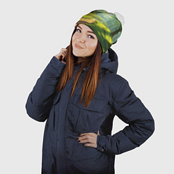 Шапка с помпоном Fabulous forest, цвет: 3D-белый — фото 2