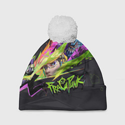Шапка c помпоном Fragpunk