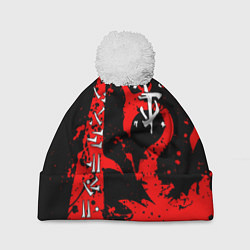 Шапка c помпоном Doom dark age dragon