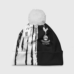 Шапка c помпоном Tottenham Hotspur белые краски